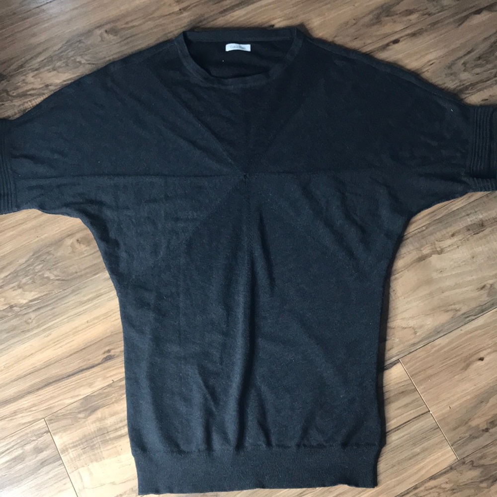 Calvin Klein grey sweater dress size medium